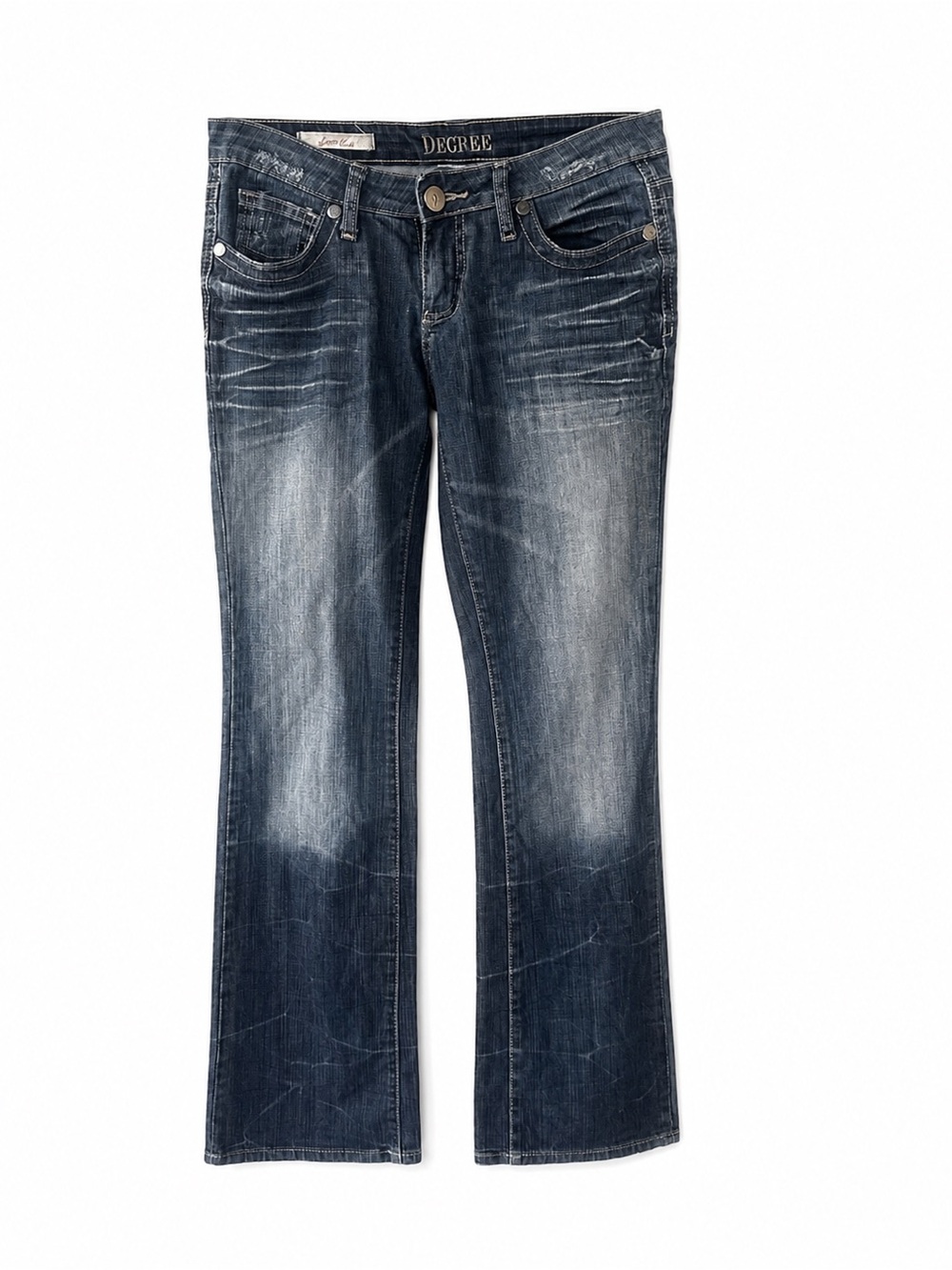 Decree Women’s Dark Blue Flared Jeans